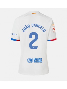 Barcelona Joao Cancelo #2 Replika Borta Kläder 2023-24 Kortärmad